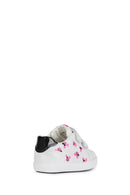 Geox Baby Girl White Kilwi Banded Fabric Sneakers | Derimod