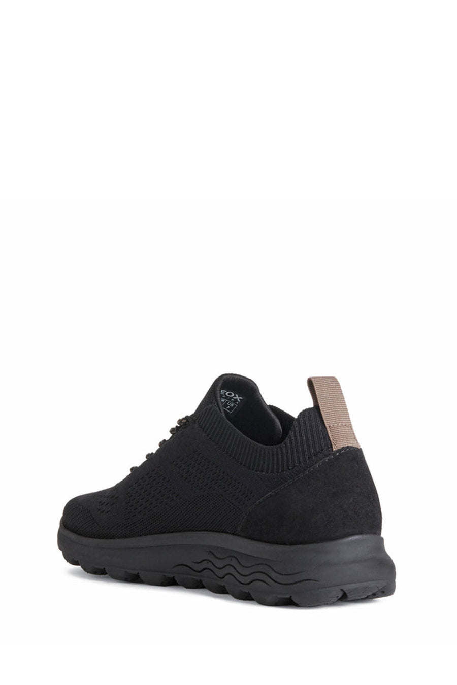 Geox Kadın Siyah Spherica Bağcıklı Kumaş Sneaker
