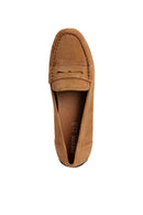 Geox Kadın Camel Kosmopolis + Grip Süet Deri Loafer | Derimod