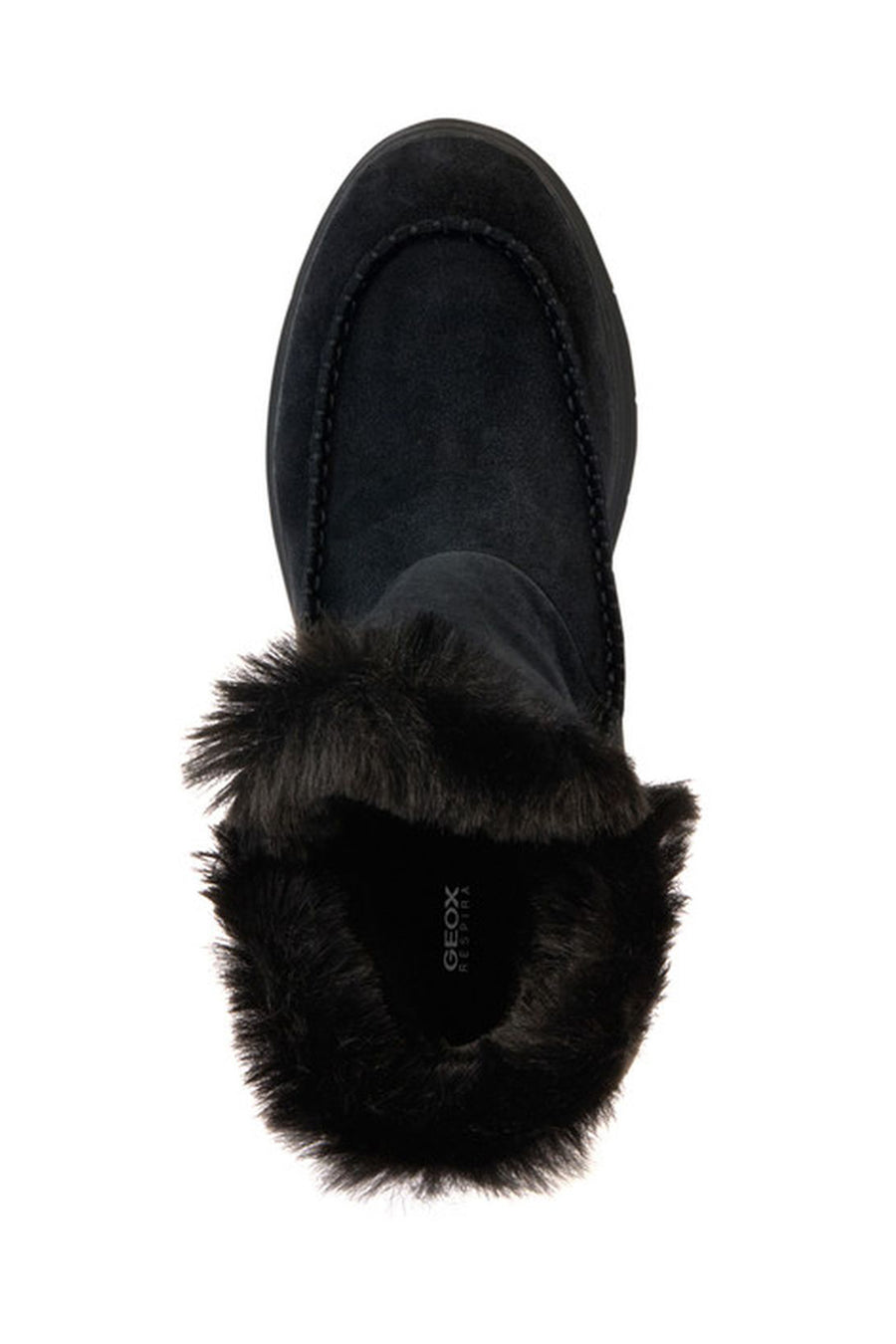 Geox Women's Black Spherica Suede Leather Boots