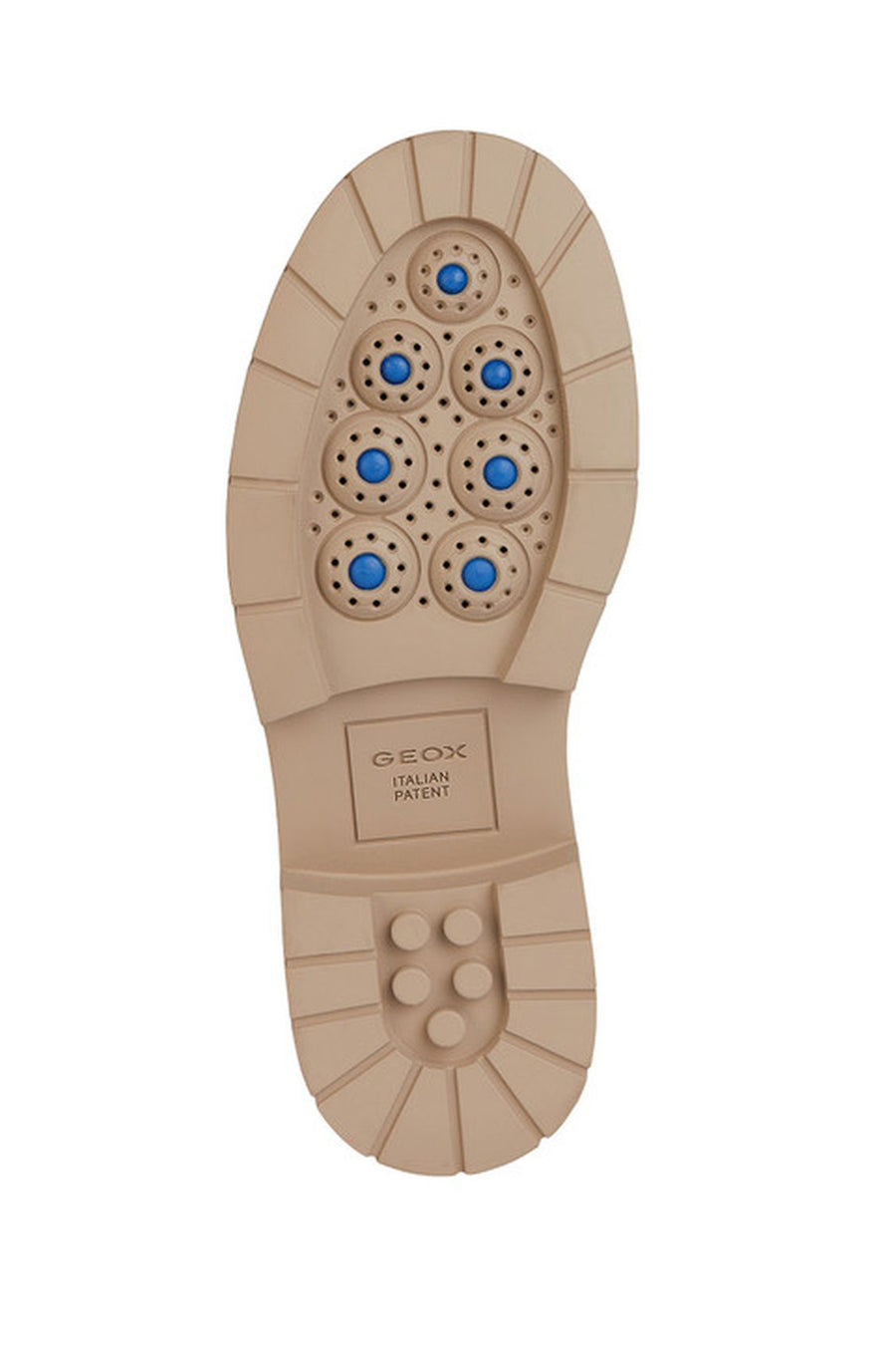 Geox Kadın Bej Spherica Ec7 Süet Deri Maskülen Loafer