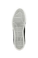 Geox Kadın Siyah Myria Bağcıklı Deri Sneaker | Derimod