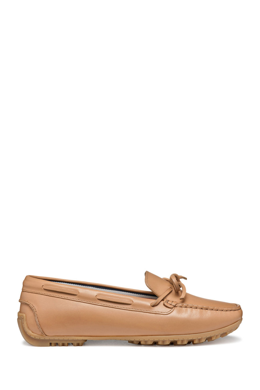 Geox Kadın Bej Deri Loafer D45RCA00043C5000 | Derimod
