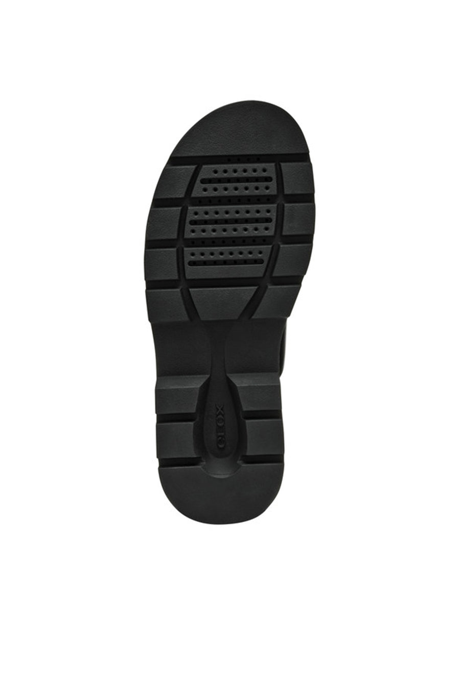 Geox Women Black D Adacter S Thick Sole Leather Slippers