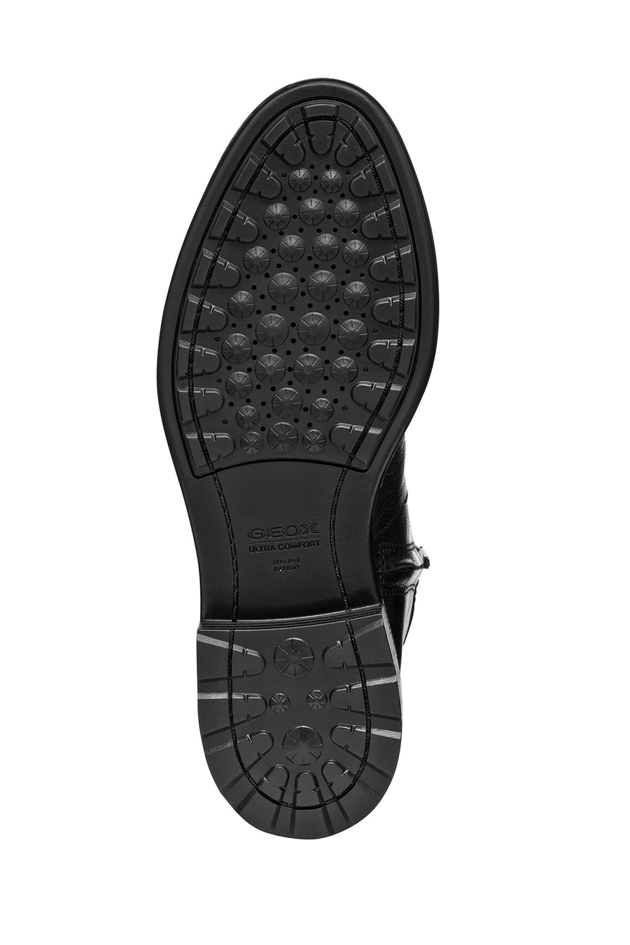 Geox Kadın Siyah D Walk Pleasure A - Goat Lea Fermuarlı Deri Bot