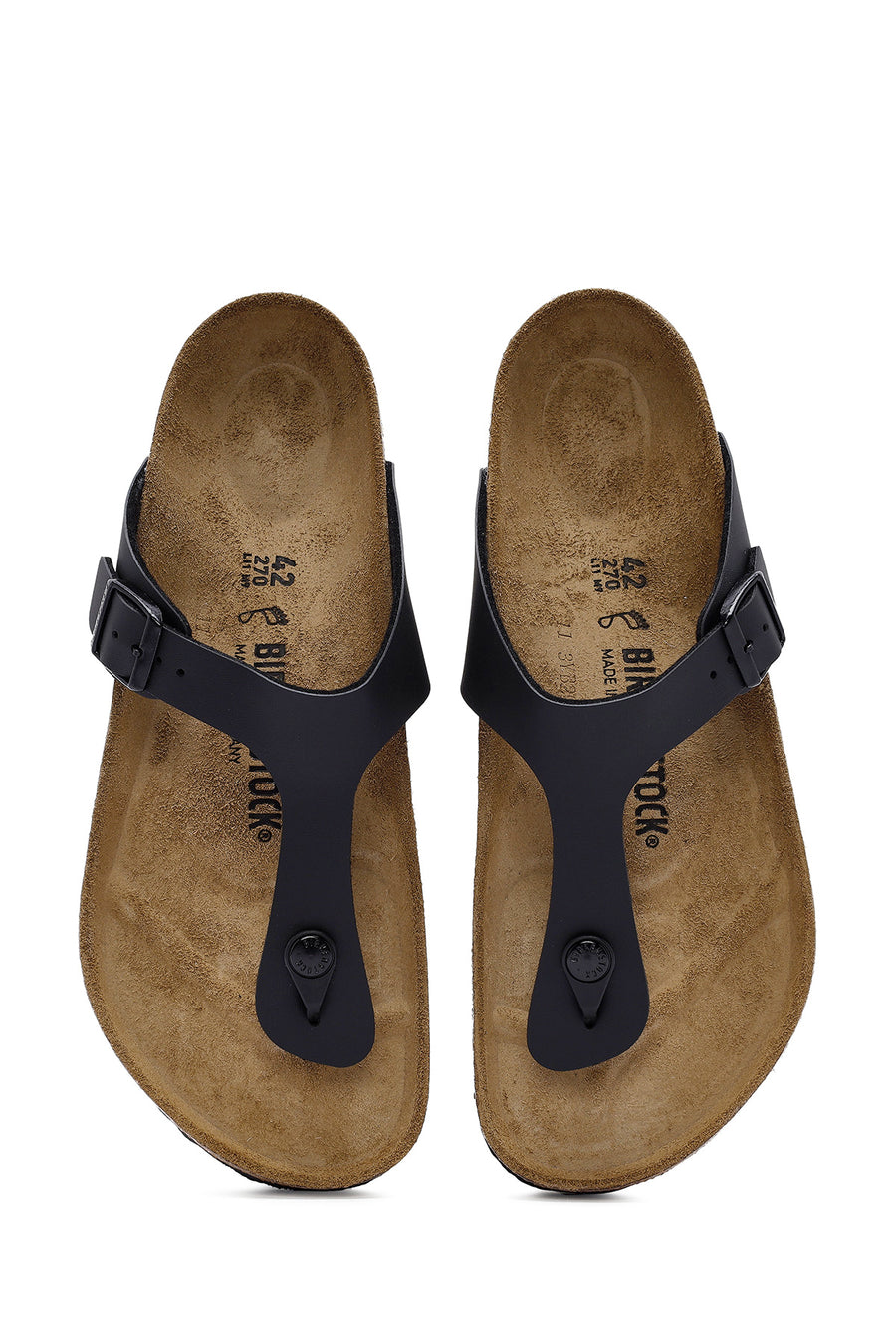 Birkenstock Erkek Siyah Gizeh Parmak Arası Terlik