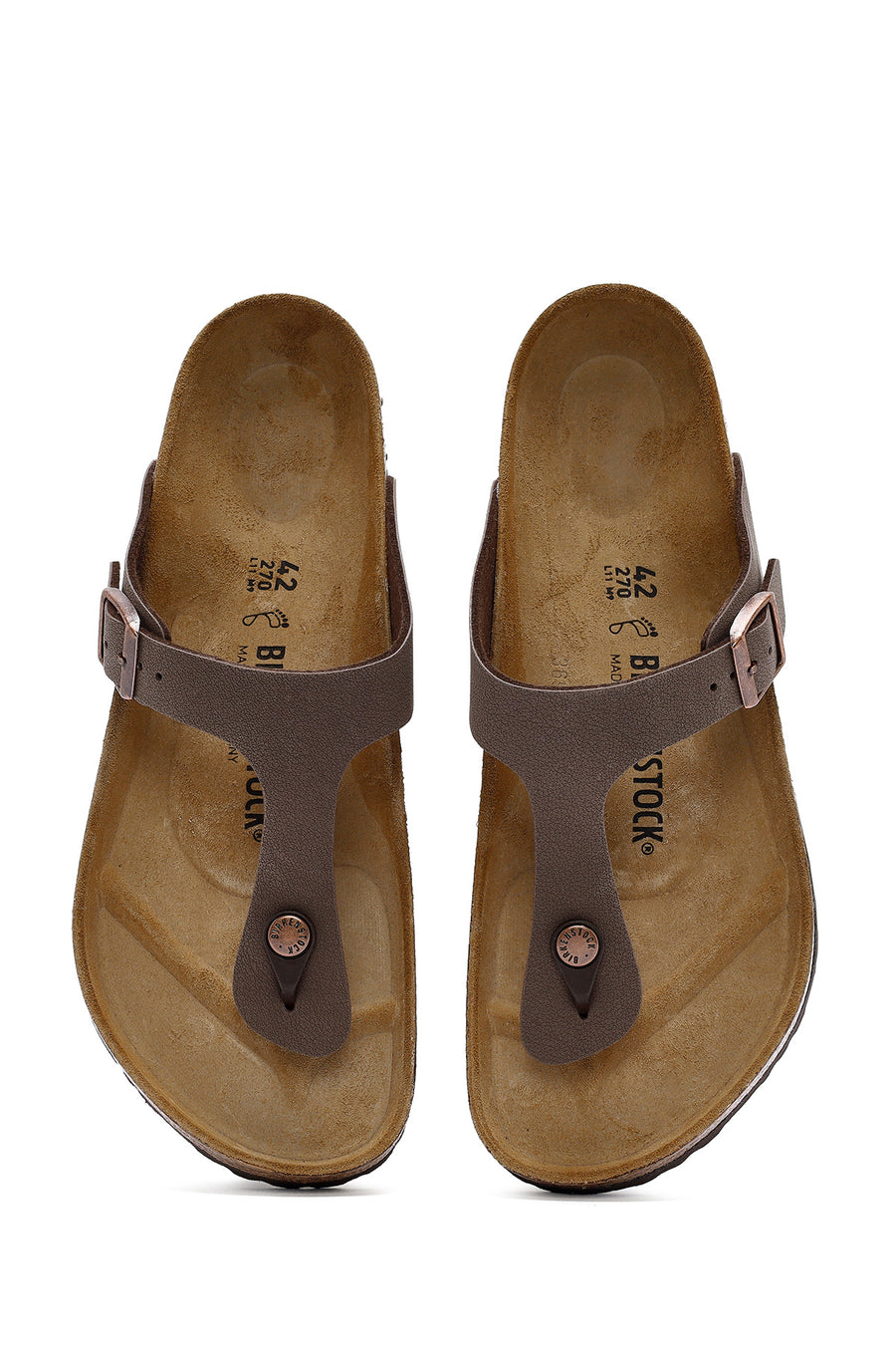 Birkenstock Erkek Kahverengi Gizeh Parmak Arası Terlik