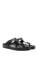 Birkenstock Erkek Siyah Parmak Arası Gizeh Eva Terlik | Derimod