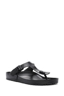Birkenstock Erkek Siyah Parmak Arası Gizeh Eva Terlik | Derimod