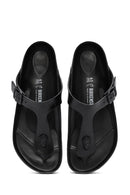 Birkenstock Erkek Siyah Parmak Arası Gizeh Eva Terlik | Derimod