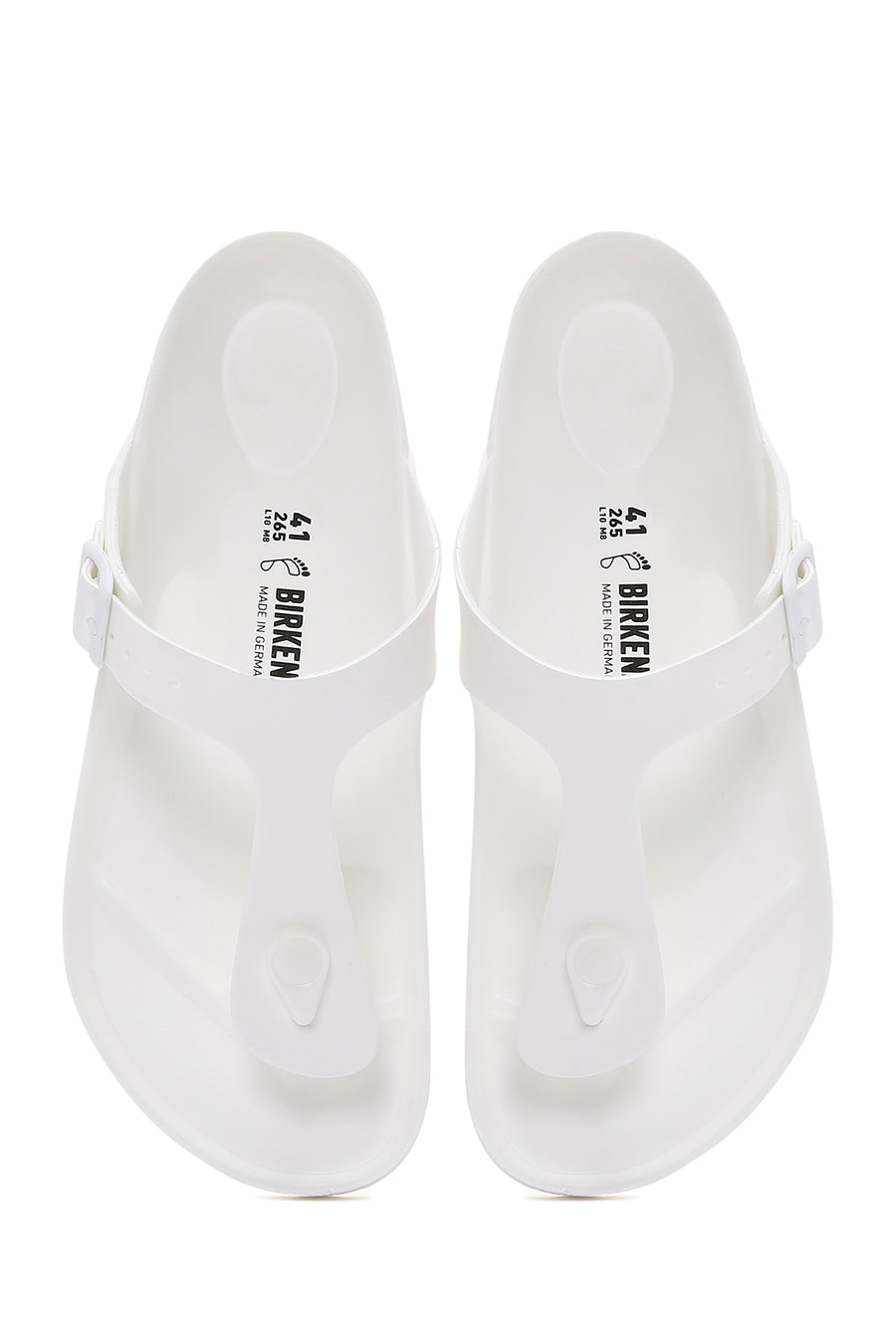 Birkenstock Erkek Beyaz Gizeh Eva Parmak Arası Düz Terlik