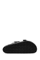 Birkenstock Men's Black Double Buckle Arizona Eva Slippers | Derimod