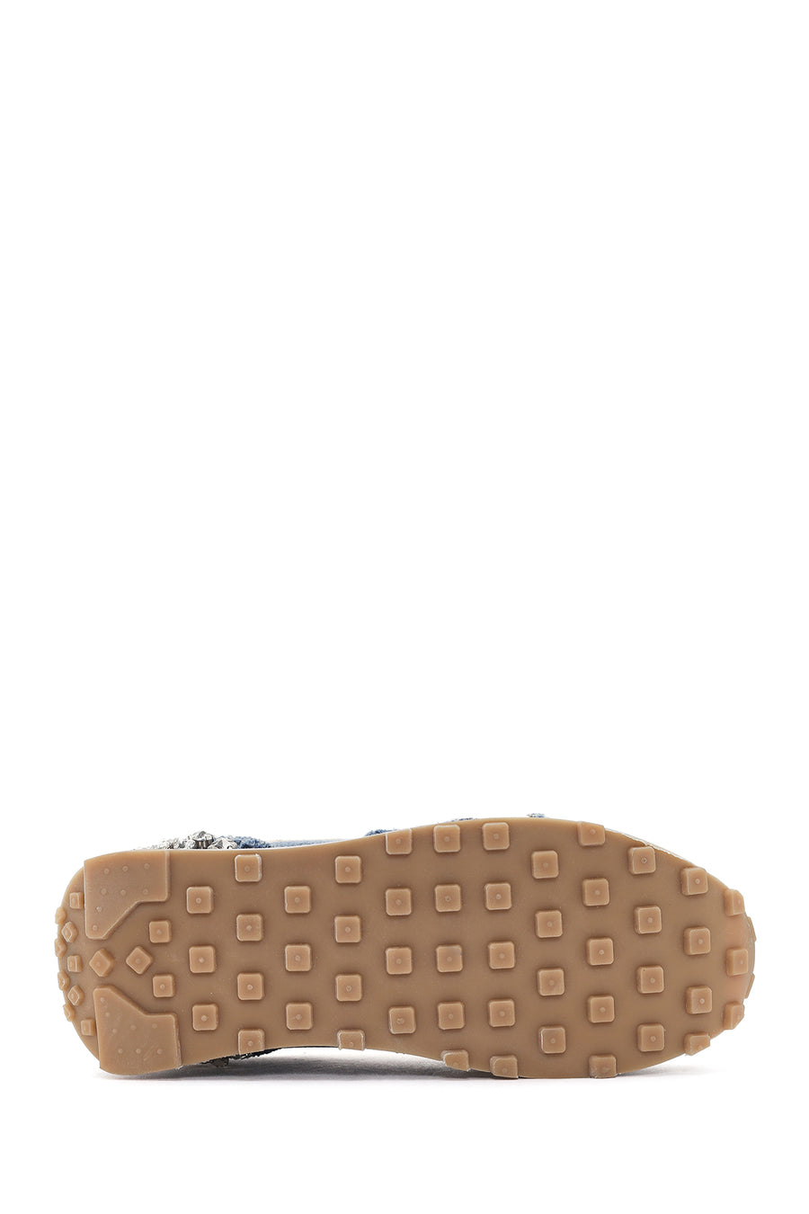 Alberto Guardiani Women's Blue Wen Thick-Soled Lace-Up Stoned Sneakers