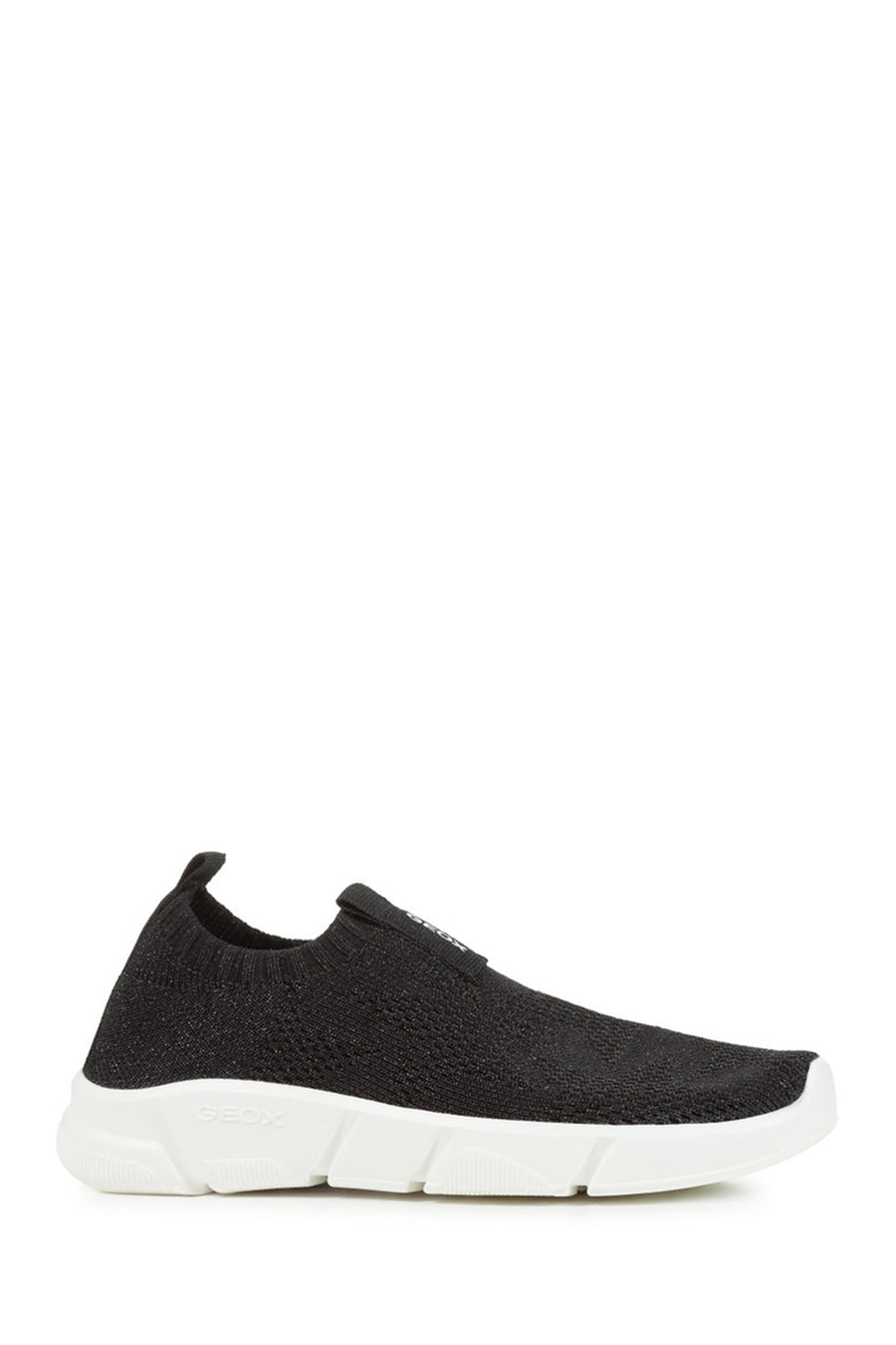Geox Girl Black J Aril G. E - Shiny Knitt. Text Fabric Sneaker J25DLE0007QC9999 | Derimod