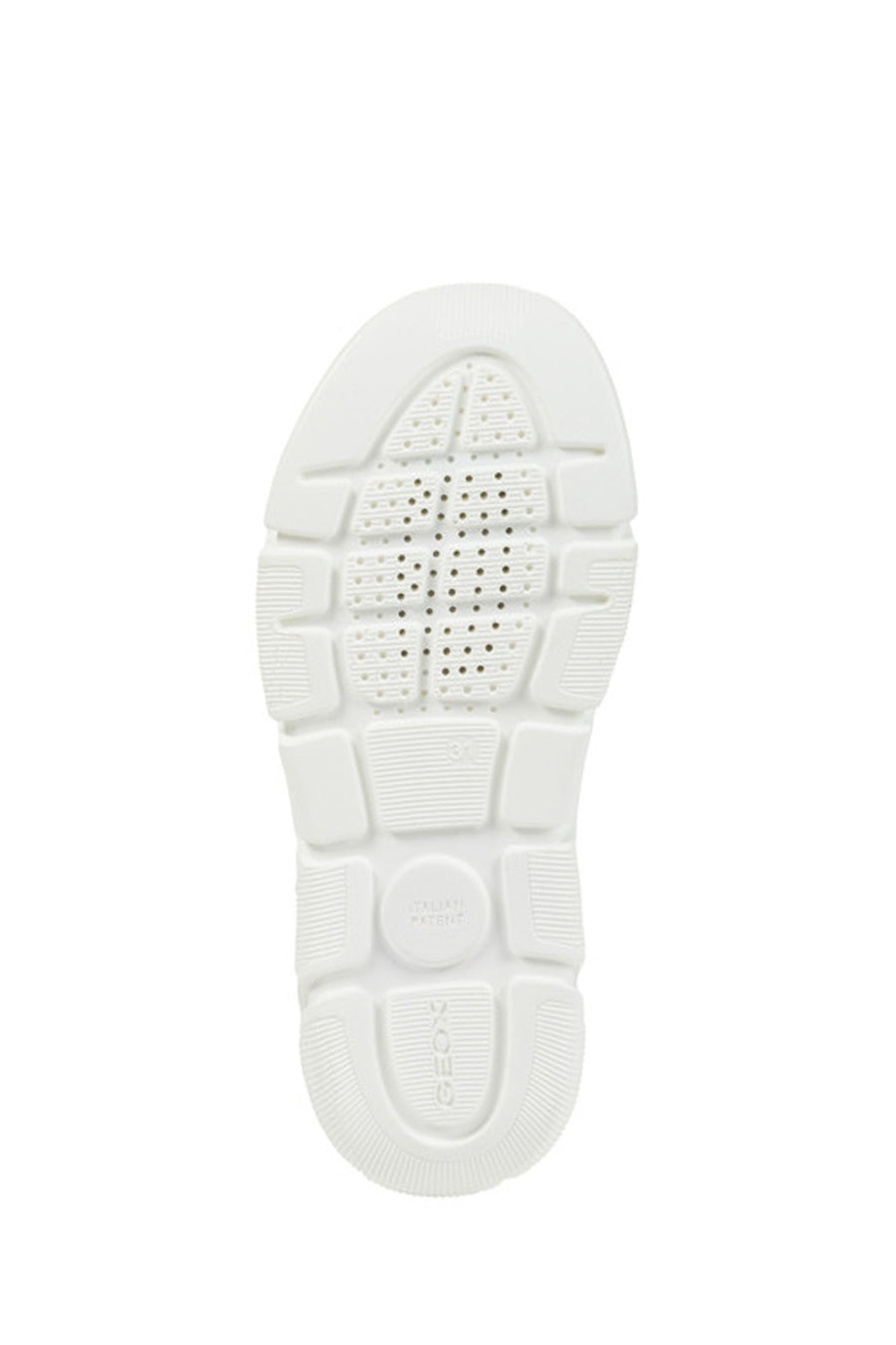 Geox Girl Black J Aril G. E - Shiny Knitt. Text Fabric Sneaker