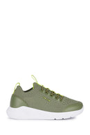 Geox Boy Green Sprint Fabric Sneakers | Derimod
