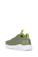 Geox Boy Green Sprint Fabric Sneakers | Derimod