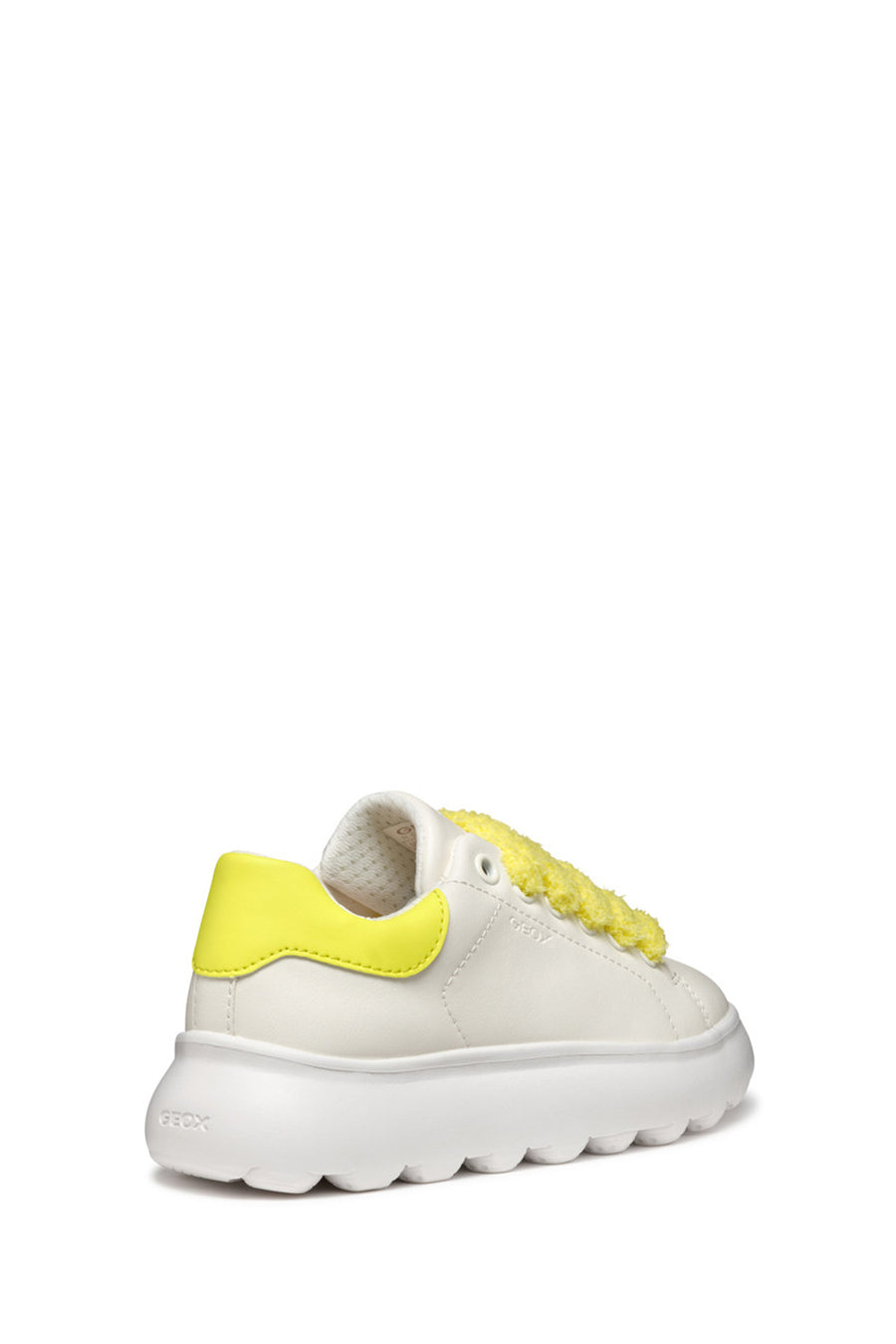 Geox Girls White Puffypop Sneakers