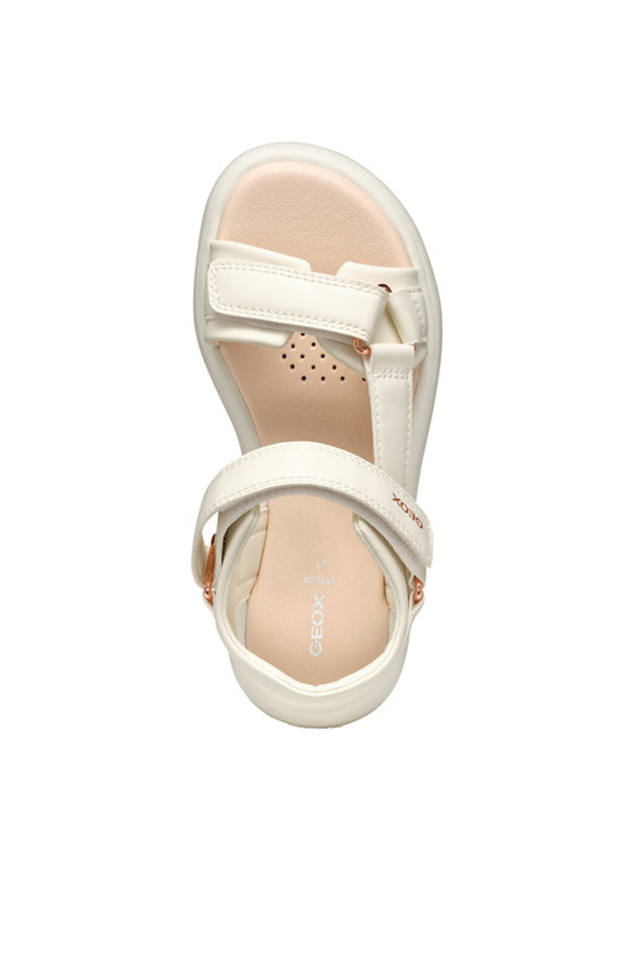 Geox Girls Beige Puffypop Sandals
