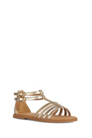 Geox Kız Çocuk Bronz Karly Sandalet | Derimod