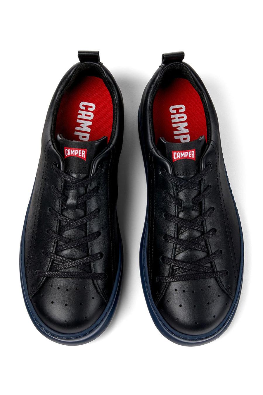 Camper Erkek Siyah Runner Four Deri Sneaker