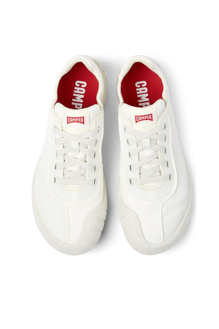 Camper Erkek Beyaz Peu Path Bağcıklı Sneaker