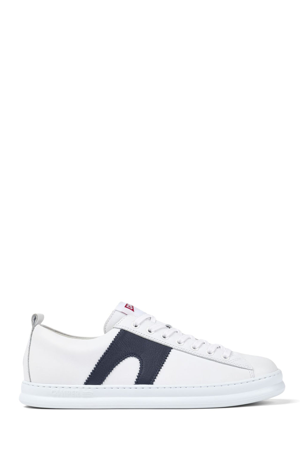 Camper Erkek Beyaz Runner Bağcıklı Deri Sneaker