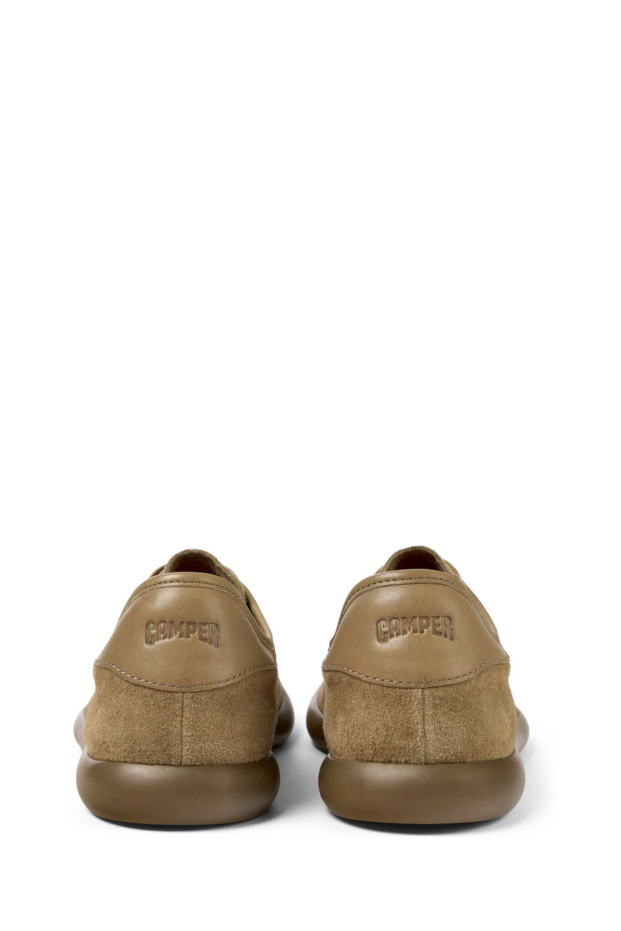 Camper Erkek Kahverengi Pelotas Soller Bağcıklı Deri Sneaker