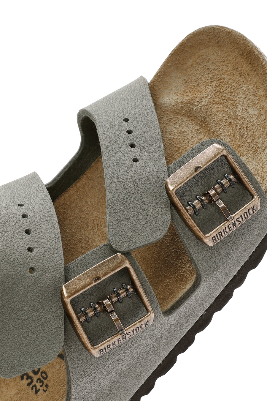 Birkenstock Kadın Gri Arizona Eva Nubuk Deri Terlik