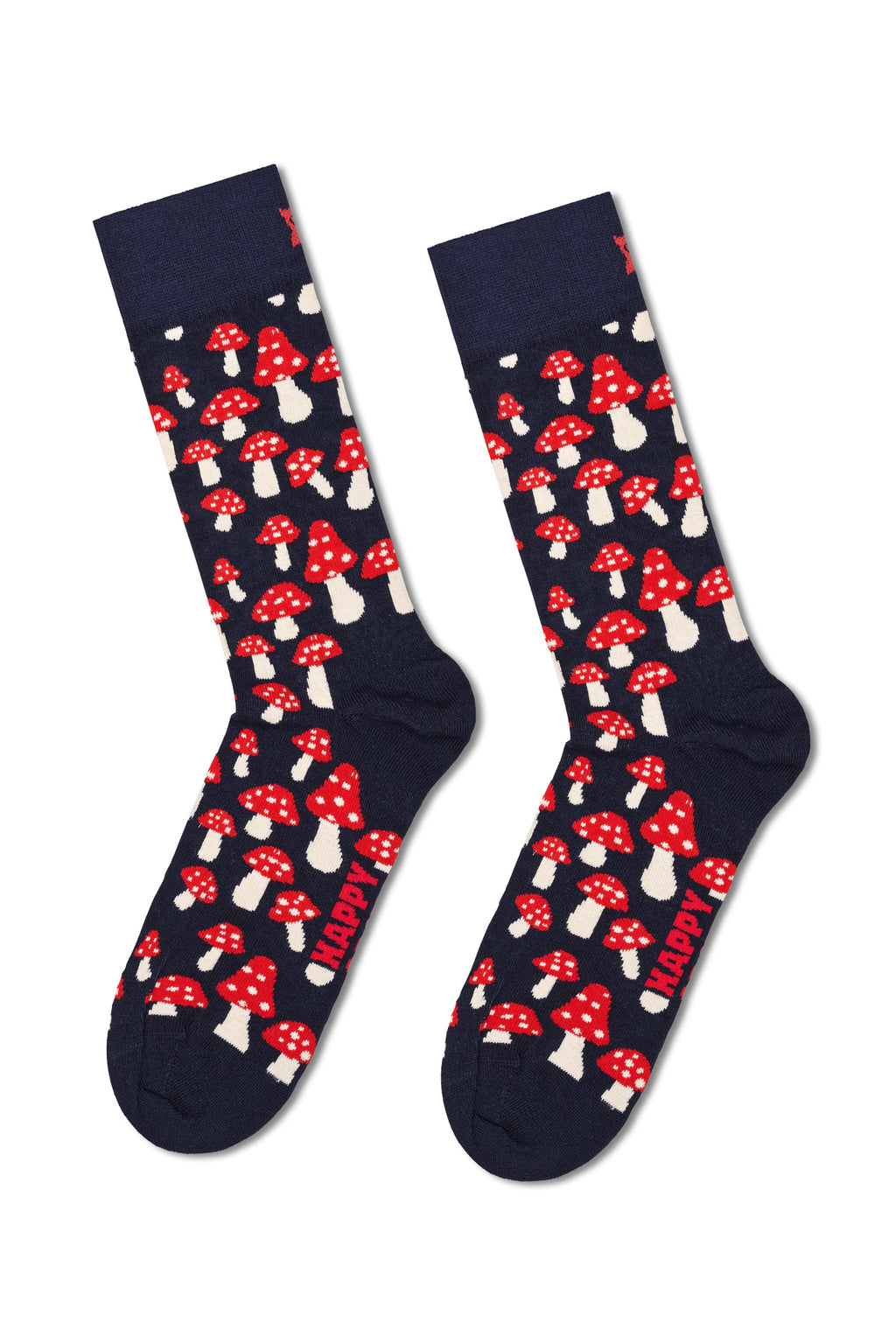 Happy Socks Erkek Lacivert Desenli Pamuk Çorap