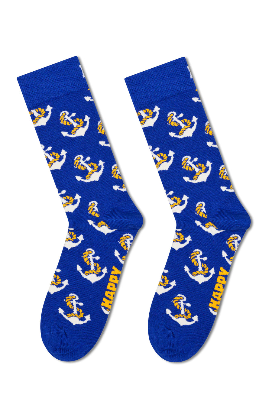 Happy Socks Kadın Mavi Sahil Temalı Pamuklu 3’lü Çorap Seti