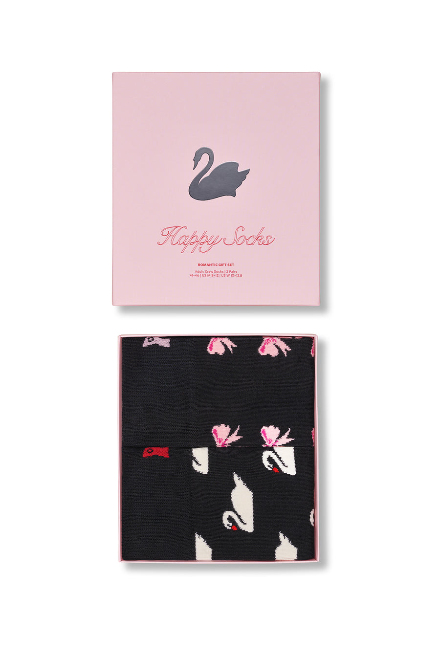 Happy Socks Kadın Siyah Desenli Pamuklu Çorap