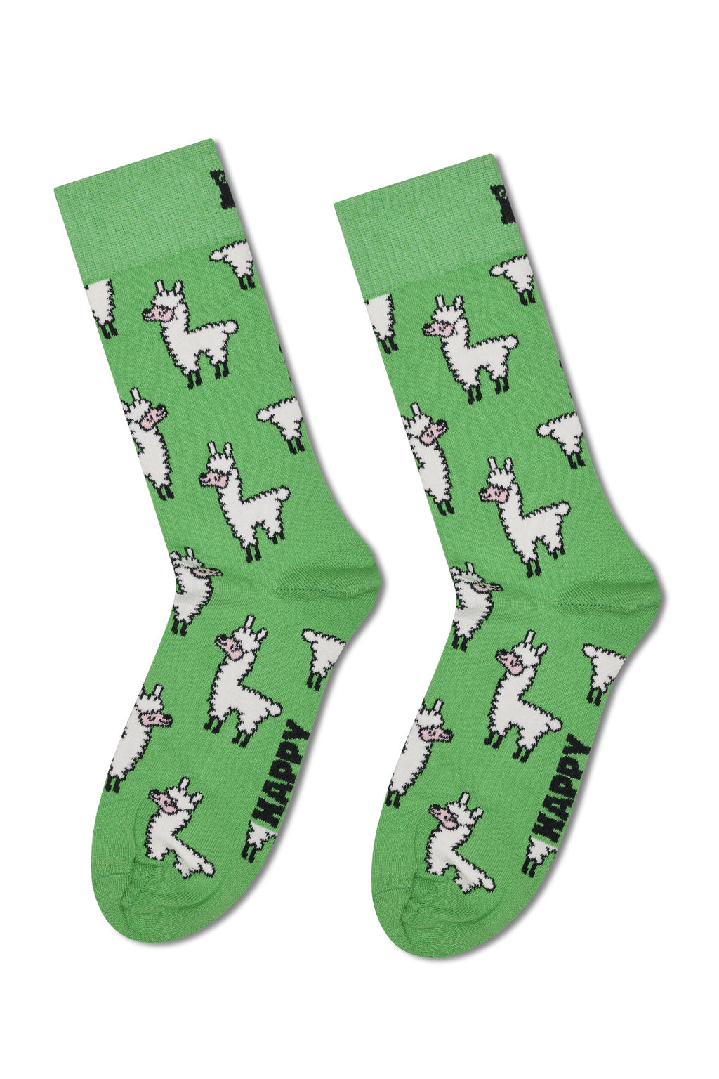 Happy Socks Erkek Yeşil Desenli Pamuklu Çorap