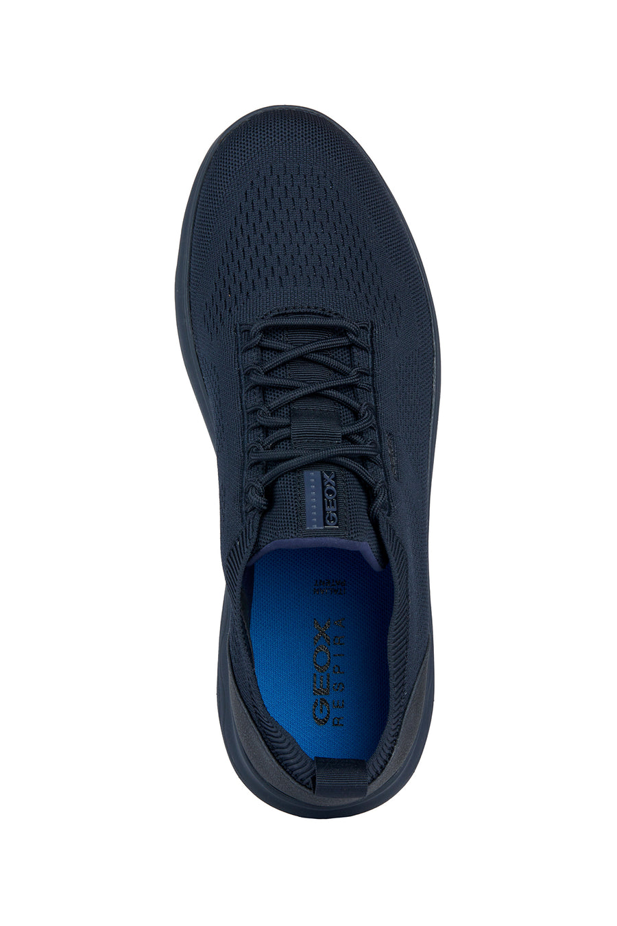 Geox Men's Navy Blue Spherica Lace-up Sneaker