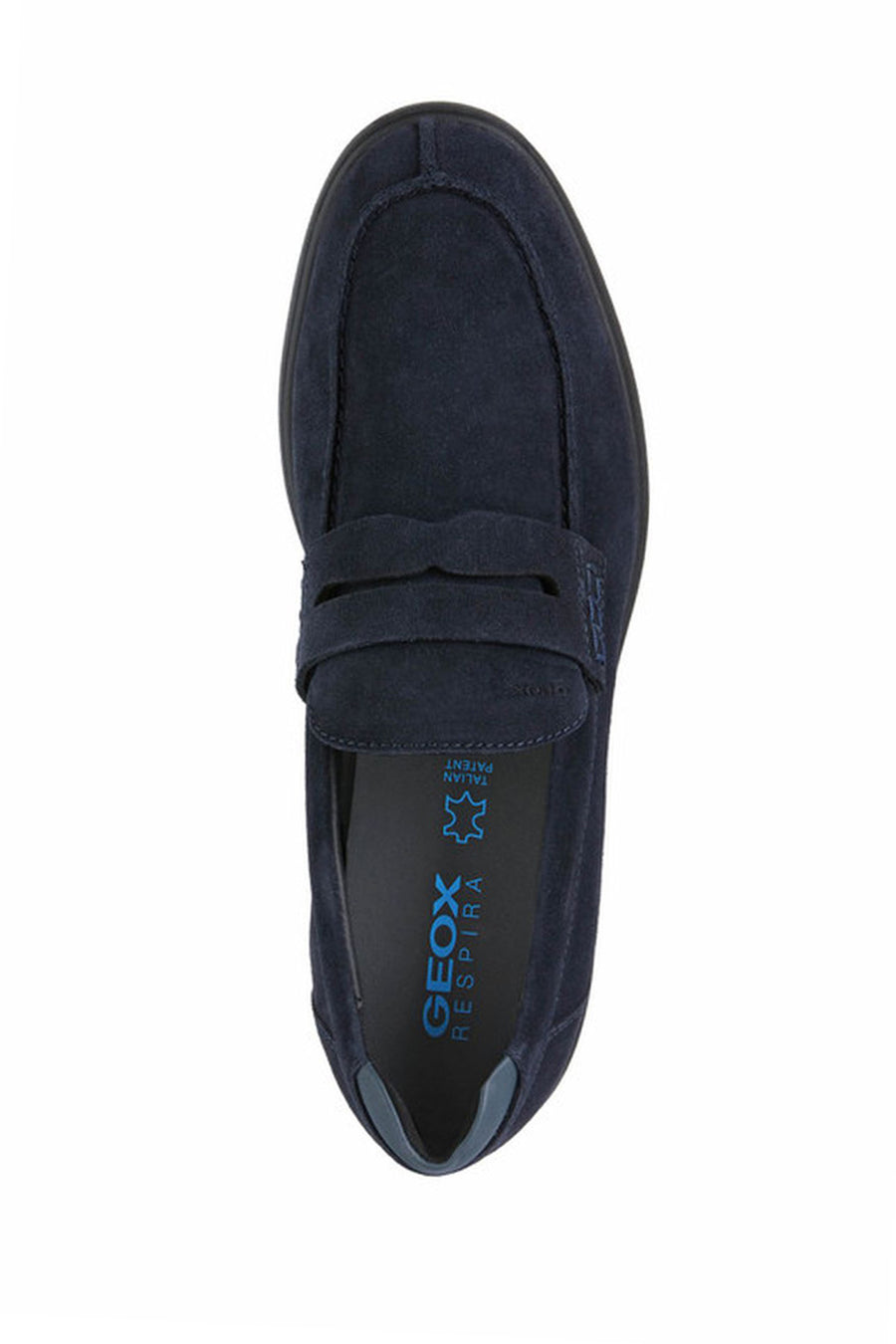 Geox Erkek Lacivert Spherica Ec11 Süet Deri Loafer