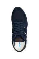 Geox Men's Navy Blue U Spherica VSeries Sneaker | Derimod