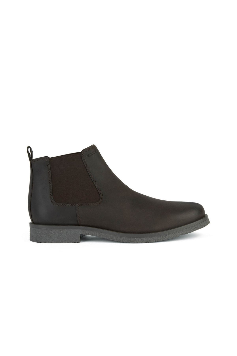 Geox Men's Brown Claudio Nubuck Leather Chelsea Boots U2658A000CLC6024 | Derimod