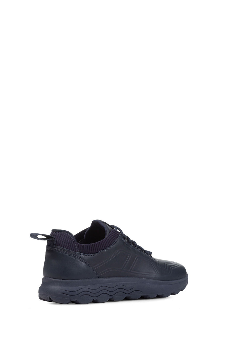 Geox Siyah Erkek Deri U Spherica Sneaker