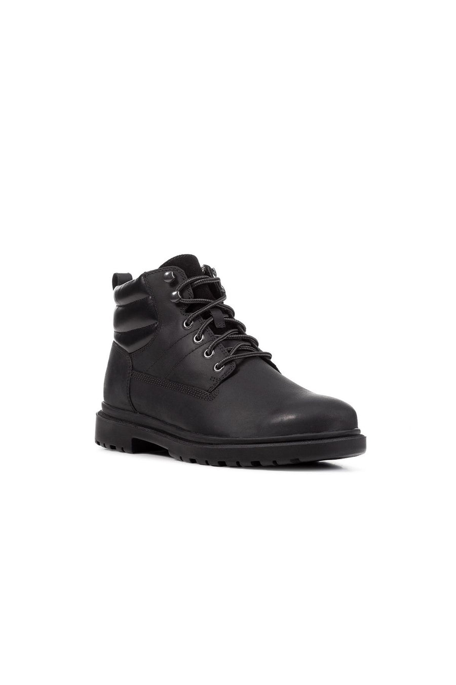 Geox Men's Black Andalo Lace-up Leather Boots