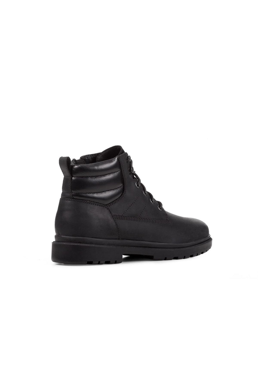 Geox Men's Black Andalo Lace-up Leather Boots