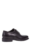 Geox Men's Black Dublin Lace-up Leather Classic Shoes | Derimod