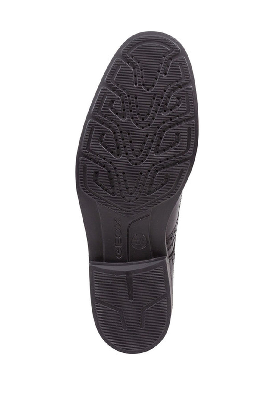 Geox Men's Black Dublin Lace-up Leather Classic Shoes
