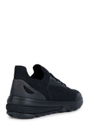 Geox Erkek Siyah U Spherica Actif Bağcıklı Sneaker | Derimod