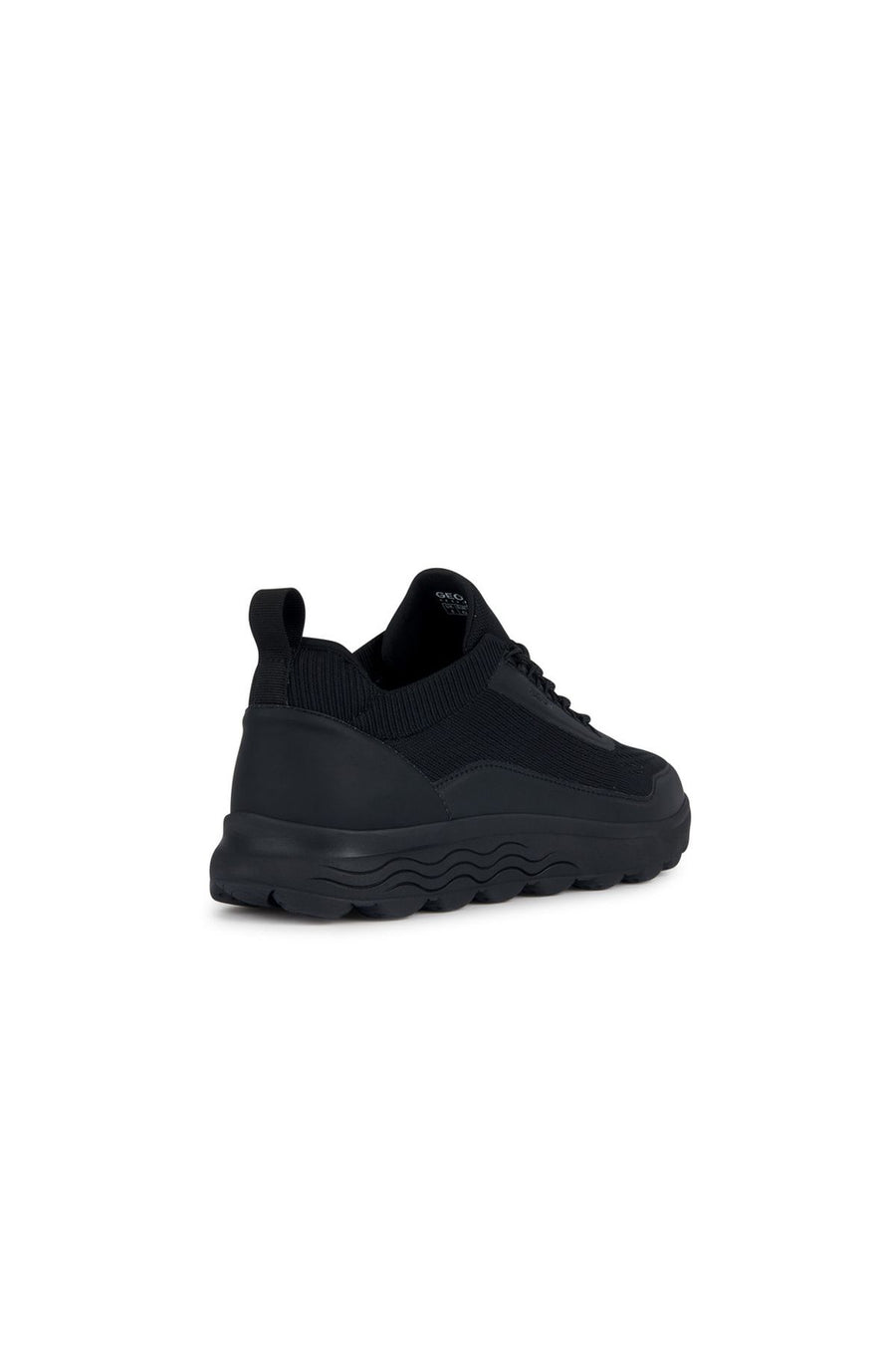 Geox Men's Black Spherica Lace-up Sneaker