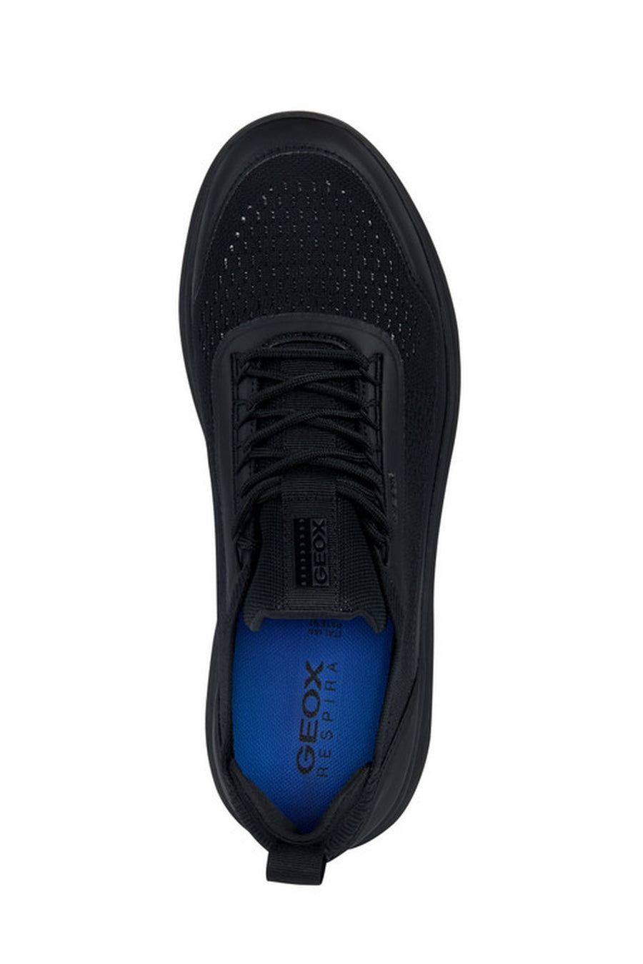 Geox Men's Black Spherica Lace-up Sneaker