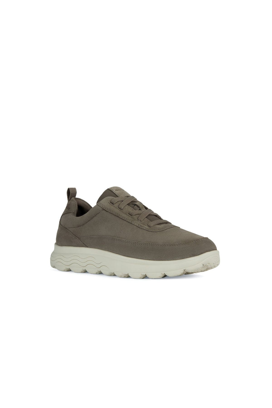 Geox Erkek Vizon Spherica B Bağcıklı Deri Sneaker
