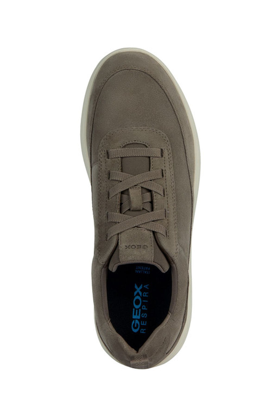 Geox Erkek Vizon Spherica B Bağcıklı Deri Sneaker