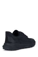 Geox Men's Black Pg1x Abx Lace-Up Leather Sneaker | Derimod