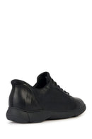 Geox Erkek Siyah Nebula Bağcıklı Deri Sneaker | Derimod
