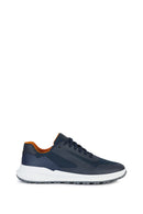 Geox Erkek Lacivert Pg1x Bağcıklı Kumaş Sneaker | Derimod